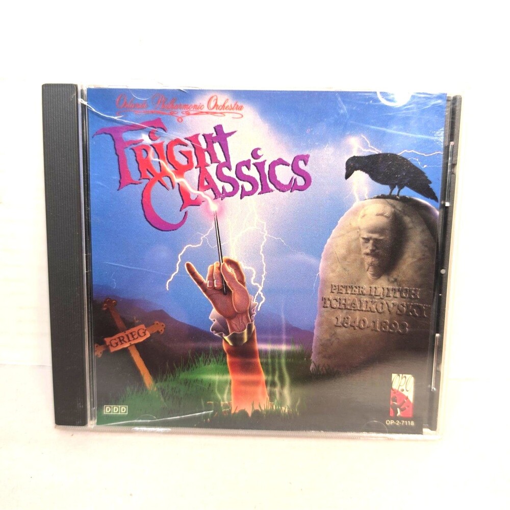 Fright Classics Orlando Philharmonic Orchestra CD Album 1995 Halloween spooky